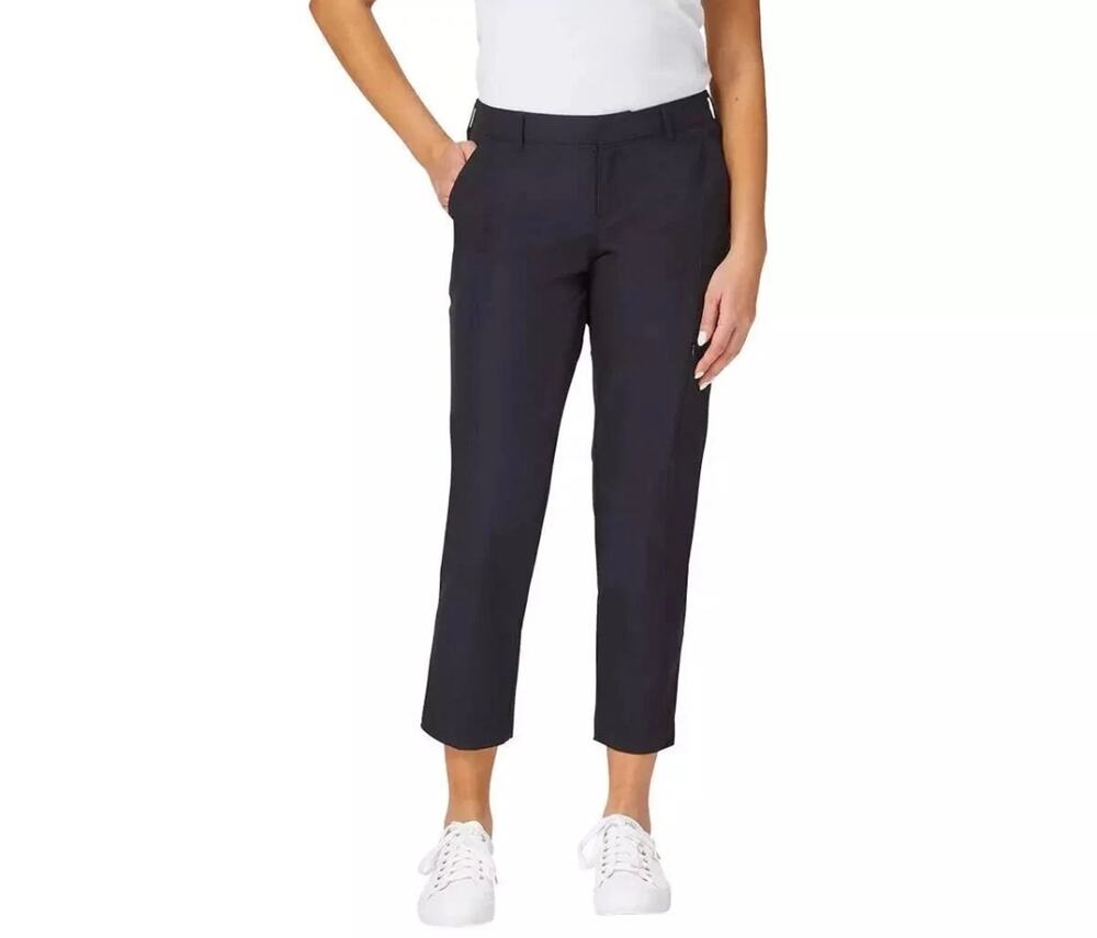KIRKLAND signature travel pants size 10 black euc